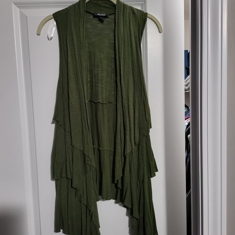 Women's sleeveless cardigan